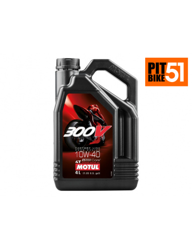 MOTUL OLEJ SILNIK 300V 4T FL ROAD RACING 10W40...