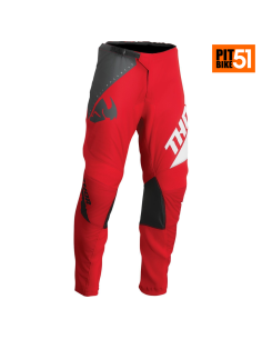 Spodnie cross THOR Sector Edge Red/White