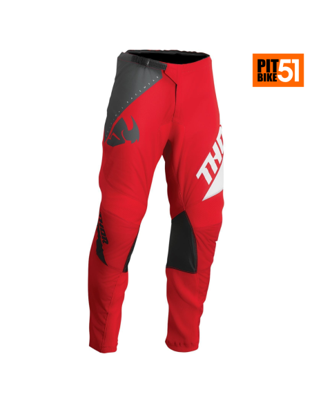 Spodnie cross THOR Sector Edge Red/White