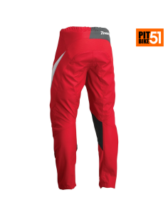 Spodnie cross THOR Sector Edge Red/White 2