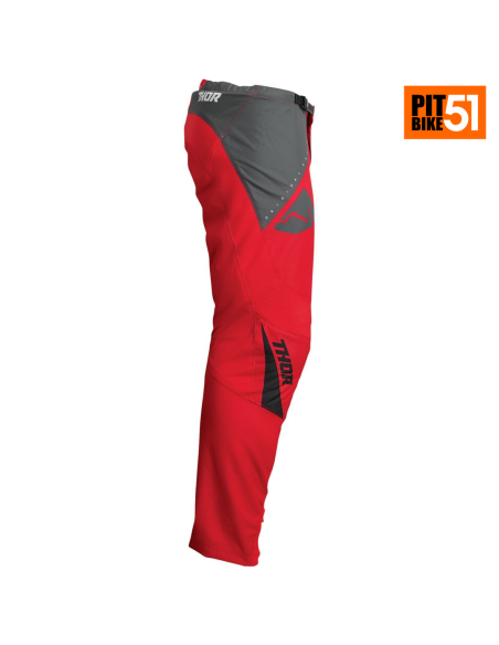 Spodnie cross THOR Sector Edge Red/White