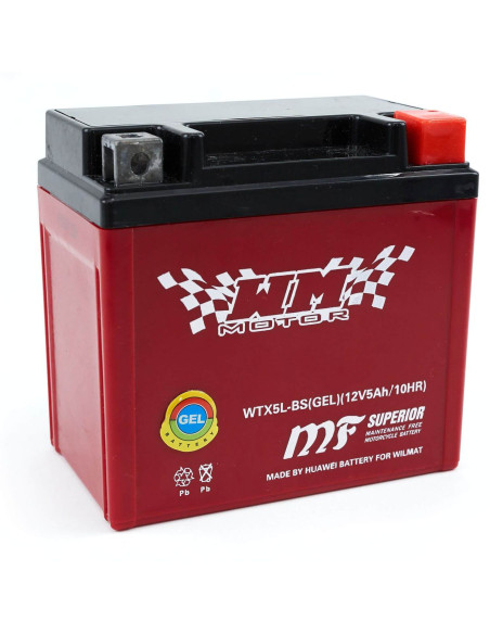 Akumulator WTX5L-BS (YTX5L-BS) (GEL) 12 VOLT