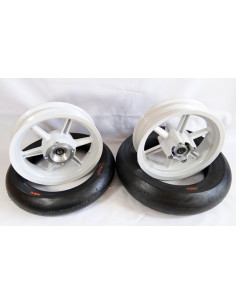 Felgi 12' supermoto odlew + opony