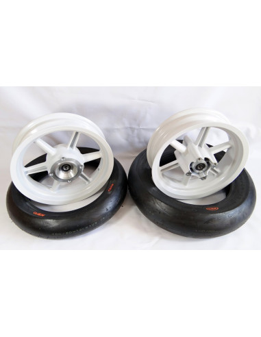 Felgi 12' supermoto odlew + opony