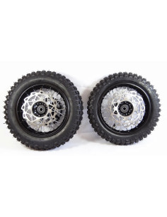 Koła 10' kompletne przód/tył