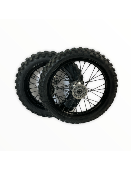 Koła 14/12' stalowe komplet pitbike MRF