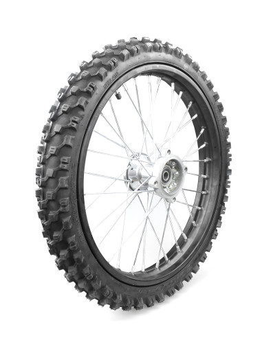 Koło 17' przód kompletne YuanXing pitbike MRF