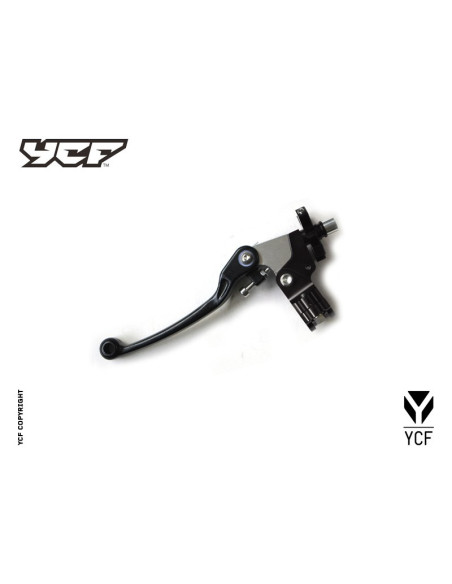 Dźwignia sprzęgła łamana z uchwytem pływającym CNC pitbike FACTORY YCF