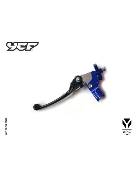 Dźwignia sprzęgła łamana z uchwytem pływającym CNC pitbike FACTORY YCF