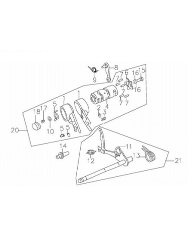 Stabilizator wałka krzywkowego pitbike 140 MRF