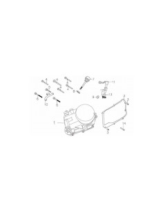 Uszczelka pod prawą pokrywę silnika pitbike 140 MRF 2