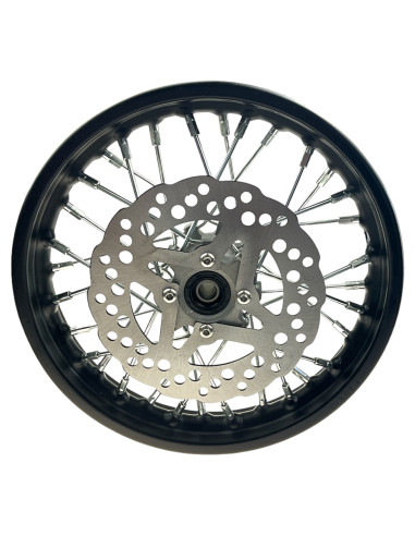 Felga 10 przód 1.4x10 standard z tarczą pitbike...