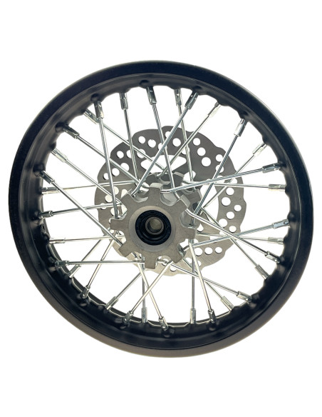 Felga 10 przód 1.4x10 standard z tarczą pitbike 50 YCF