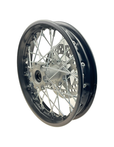 Felga 10 przód 1.4x10 standard z tarczą pitbike...