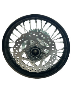 Felga 12 tył 1.85x12 stalowa komplet pitbike YCF