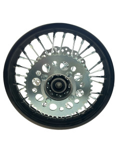 Felga 12 tył 1.85x12 stalowa komplet pitbike YCF 2