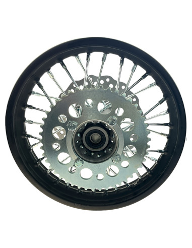 Felga 12 tył 1.85x12 stalowa komplet pitbike YCF