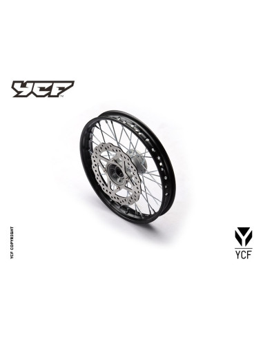 Felga 14 przód 1.4x14 stalowa pitbike 2016 YCF