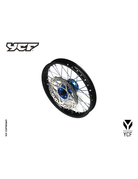 Felga 14 przód 1.4x14 CNC z tarczą pitbike YCF