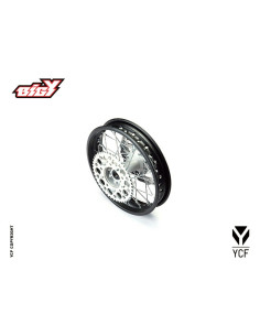 Felga 14 tył 1.85x14 stalowa komplet pitbike YCF