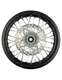 Felga 12 przód 1.85x12 stalowa pitbike YCF