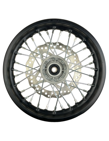 Felga 12 przód 1.85x12 stalowa pitbike YCF