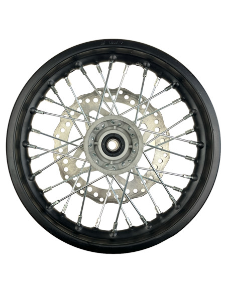 Felga 12 przód 1.85x12 stalowa pitbike YCF