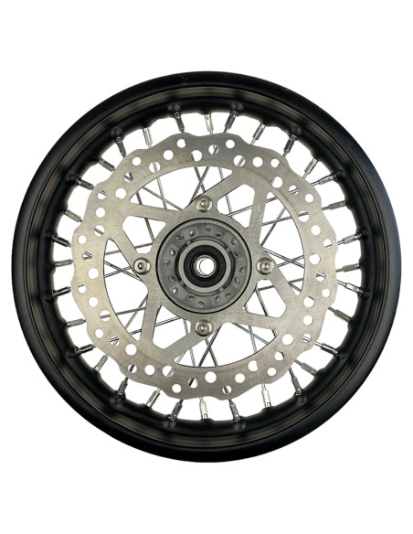 Felga 12 przód 1.85x12 stalowa pitbike YCF