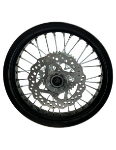 Felga 14 tył 3.0x14 aluminiowa komplet pitbike YCF 2