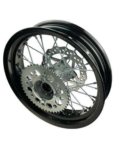 Felga 14 tył 3.0x14 aluminiowa komplet pitbike YCF