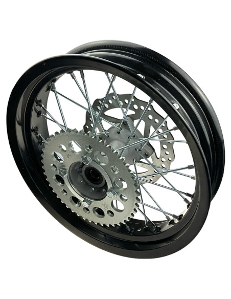 Felga 14 tył 3.0x14 aluminiowa komplet pitbike YCF