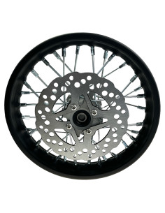 Felga 10 przód 1.4x10 stalowa z tarczą pitbike 50 YCF 2