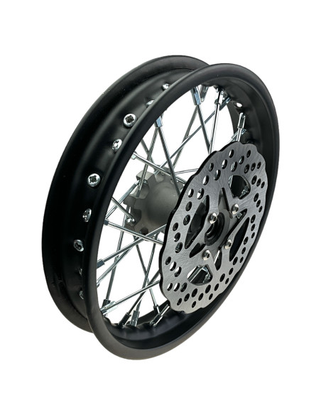 Felga 10 przód 1.4x10 stalowa z tarczą pitbike 50 YCF