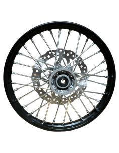 Felga 14 przód 1.4x12 stalowa komplet pitbike 2021 YCF 2