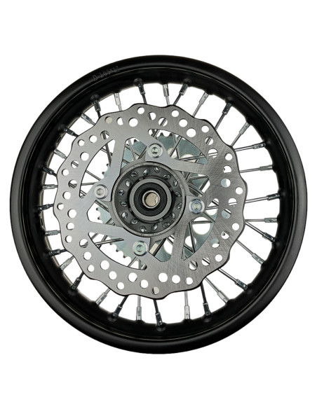 Felga 12 tył 1.85x12 stalowa komplet pitbike 2021 YCF