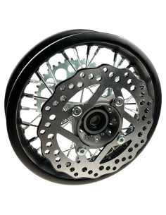 Felga 10 tył 1.85x10 stalowa komplet pitbike 2020 YCF