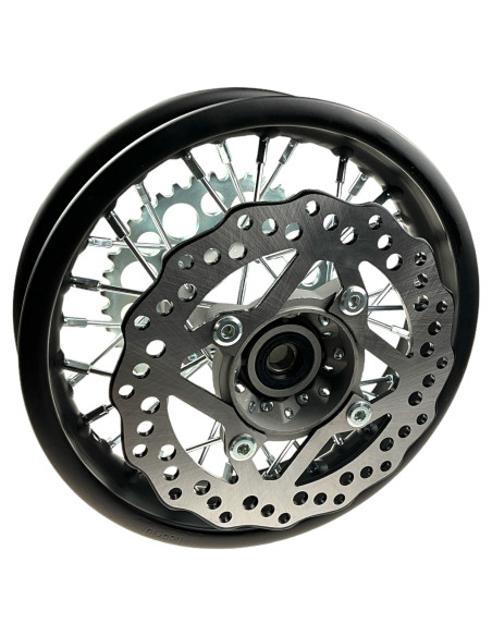 Felga 10 tył 1.85x10 stalowa komplet pitbike 2020 YCF