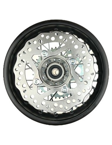 Felga 10 tył 1.85x10 stalowa komplet pitbike...