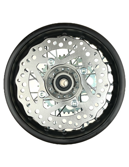 Felga 10 tył 1.85x10 stalowa komplet pitbike 2020 YCF