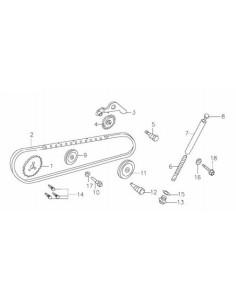 Uszczelniacze zaworowe pitbike 120 MRF 2