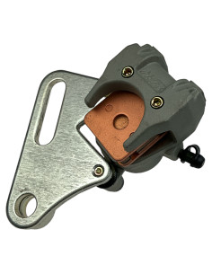 Zacisk hamulcowy tył 1 tłoczek z adapterem miedziane...