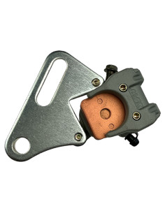 Zacisk hamulcowy tył 1 tłoczek z adapterem miedziane... 2