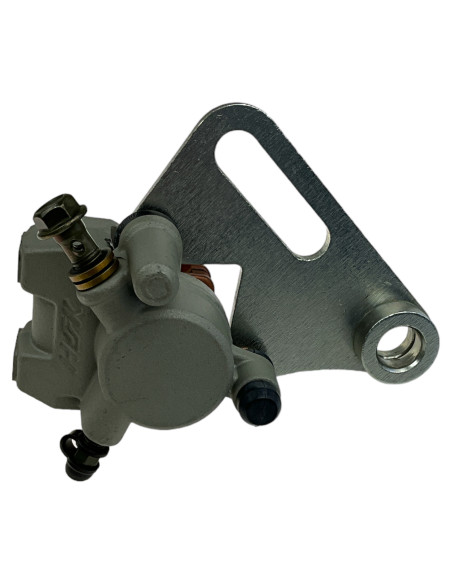 Zacisk hamulcowy tył 1 tłoczek z adapterem miedziane klocki pitbike 88/Start/Pilot YCF