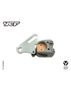 Zacisk hamulcowy tył 1 tłoczek z adapterem miedziane...