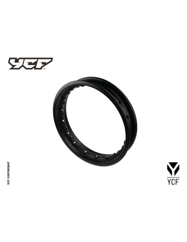 Obręcz felgi przedniej 1.85x12 stalowa pitbike YCF