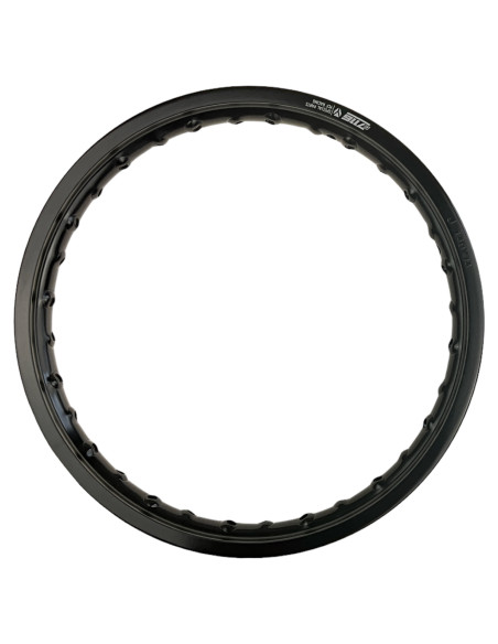 Obręcz felgi przedniej 1.4x14 aluminiowa czarna pitbike YCF