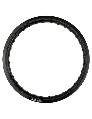 Obręcz felgi przedniej 1.4x14 aluminiowa czarna...