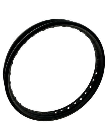 Obręcz felgi przedniej 1.4x14 stalowa czarna pitbike YCF