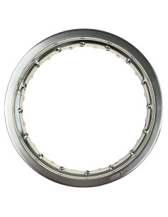 Obręcz felgi tylnej 1.85x12 aluminiowa srebrna pitbike YCF 2