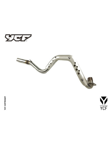 Kolanko wydechowe (28mm) PILOT YCF